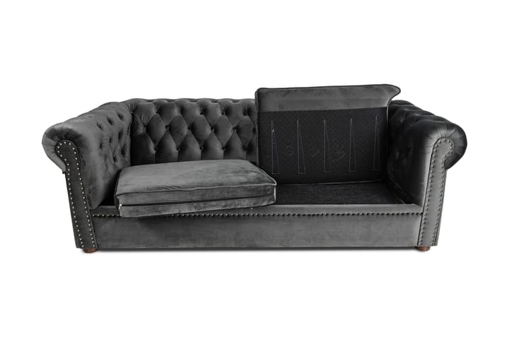 Vuodesohva Chesterfield Deluxe 3:n ist - Huonekalut - Sohva - Vuodesohva - 3 istuttava vuodesohva