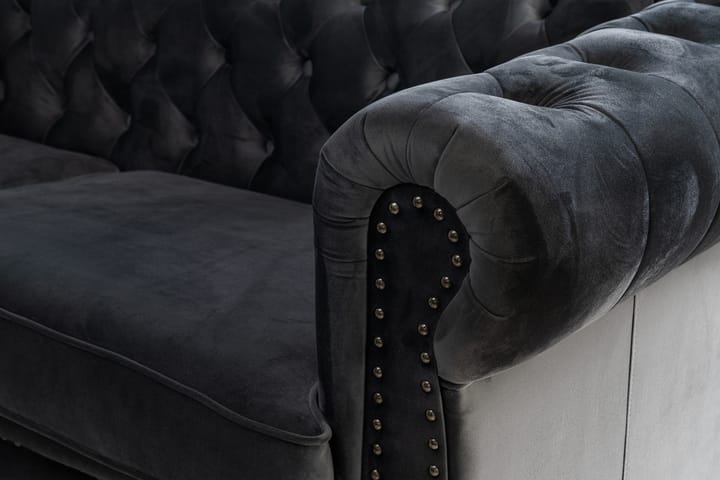 Vuodesohva Chesterfield Deluxe 3:n ist - Huonekalut - Sohva - Vuodesohva - 3 istuttava vuodesohva