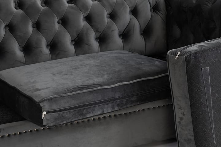 Vuodesohva Chesterfield Deluxe 3:n ist - Huonekalut - Sohva - Vuodesohva - 3 istuttava vuodesohva