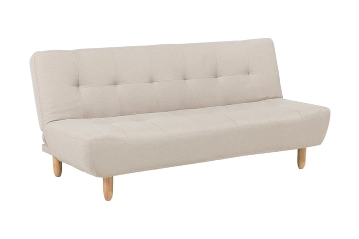 Vuodesohva Alsten 182 cm - Beige - Huonekalut - Sohva - Vuodesohva - 3 istuttava vuodesohva