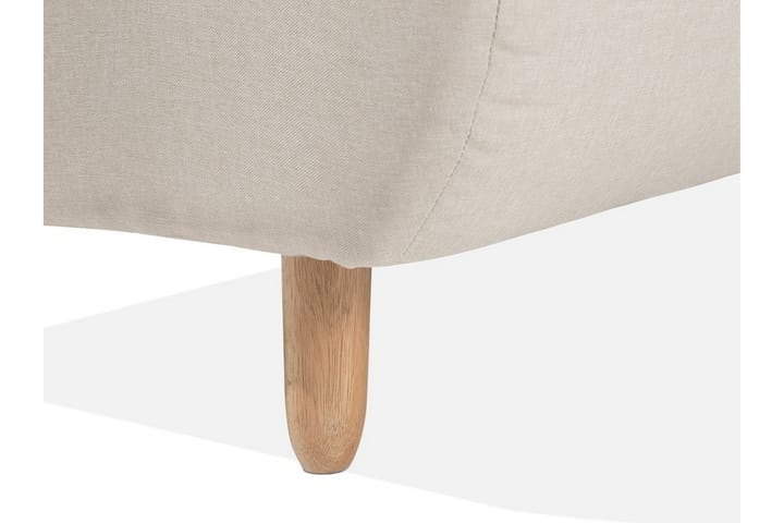 Vuodesohva Alsten 182 cm - Beige - Huonekalut - Sohva - Vuodesohva - 3 istuttava vuodesohva