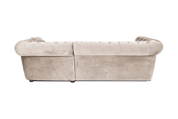 Chesterfield Kristin Vuodesohva Divaanilla - Beige - Huonekalut - Sohva - Vuodesohva