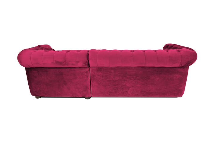 Chesterfield Kristin Vuodesohva Divaanilla - Cerise - Huonekalut - Sohva - Vuodesohva