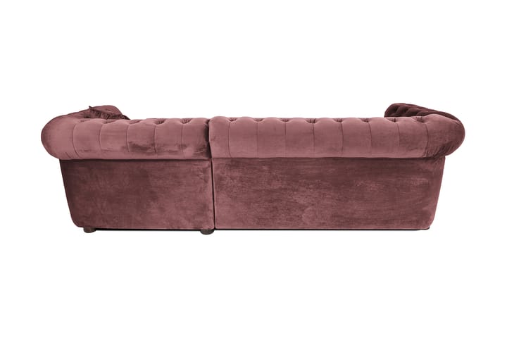 Chesterfield Kristin Vuodesohva Divaanilla - Rosa - Huonekalut - Sohva - Vuodesohva