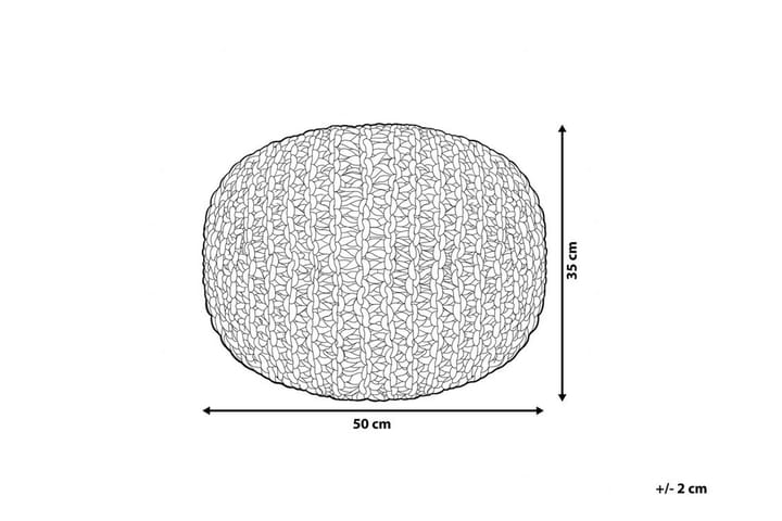 Istuinrahi Conrad II 50 cm - Harmaa - Huonekalut - Tuoli & nojatuoli - Jakkara & jalkarahi - Säkkirahi