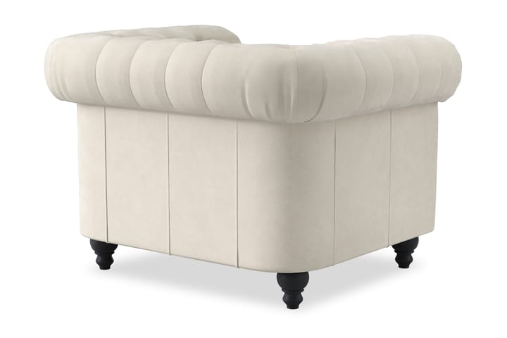 Nojatuoli Chesterfield Deluxe - Beige - Huonekalut - Tuoli & nojatuoli - Nojatuoli & lepotuoli