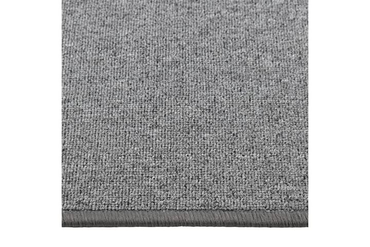 Käytävämatto tummanharmaa 80x300 cm - Harmaa - Porrasmatto - Pyöreät matot - Käsintehdyt matot - Yksiväriset matot - Kumipohjamatot - Pienet matot - Iso matto