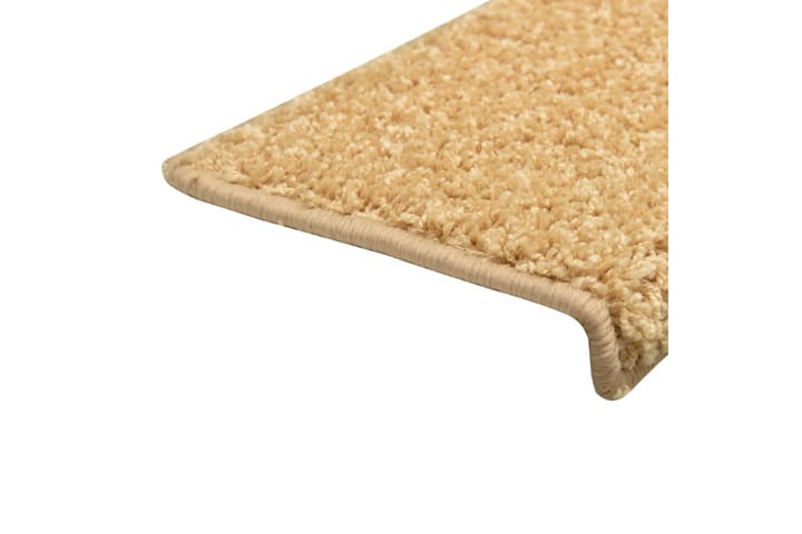 Porrasmatot 10 kpl 65x25 cm beige - Beige - Kodintekstiilit & matot - Matto - Erikoismatto - Porrasmatto