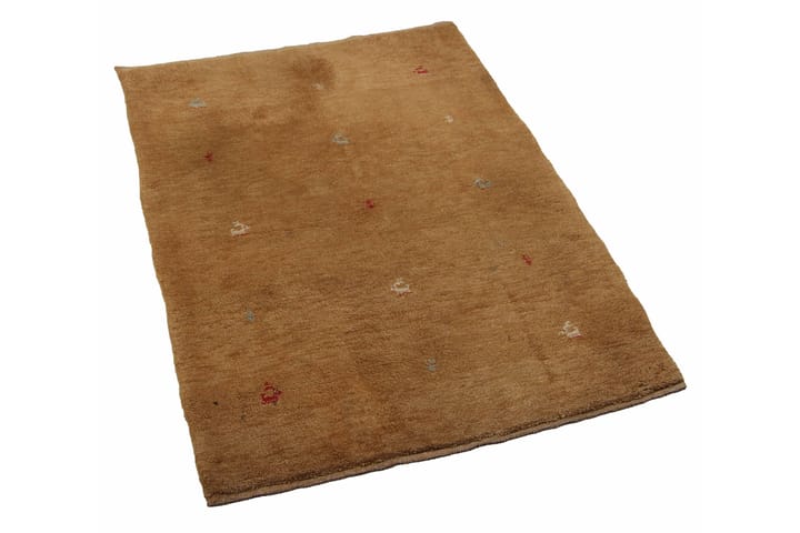 Käsinsolmittu Persialainen Villamatto 105x138 cm Kelim - Beige - Kodintekstiilit & matot - Matto - Itämainen matto - Persialainen matto