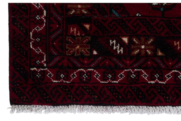 Käsinsolmittu Persialainen matto 124x248 cm Kelim - Punainen/Tummansininen - Persialainen matto - Itämainen matto