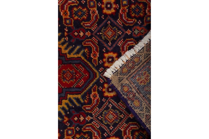 Käsinsolmittu Persialainen Matto Aalto 130x290 cm Kelim - Punainen/Tummansininen - Persialainen matto - Itämainen matto