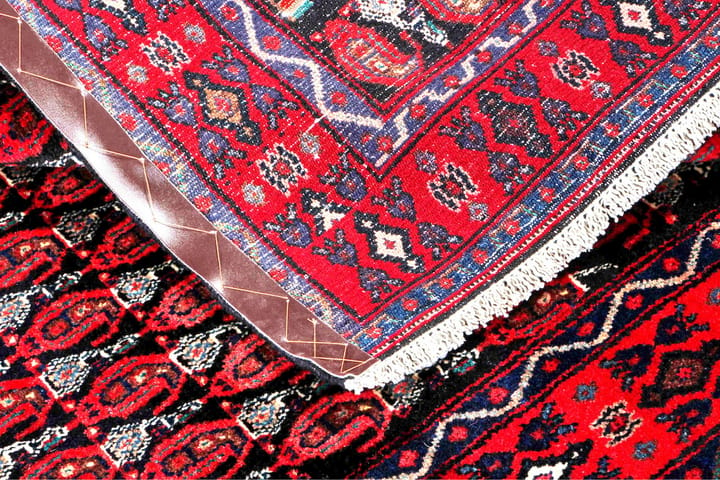 Käsinsolmittu Persialainen Matto 122x301 cm Kelim - Tummansininen / Punainen - Persialainen matto - Itämainen matto