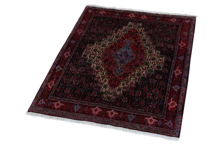 Käsinsolmittu Persialainen matto Varni 135x175 cm Kelim - Beige/Punainen - Persialainen matto - Itämainen matto