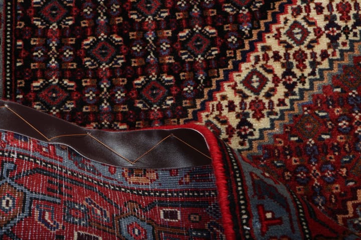 Käsinsolmittu Persialainen matto 127x164 cm Kelim - Punainen/Beige - Persialainen matto - Itämainen matto