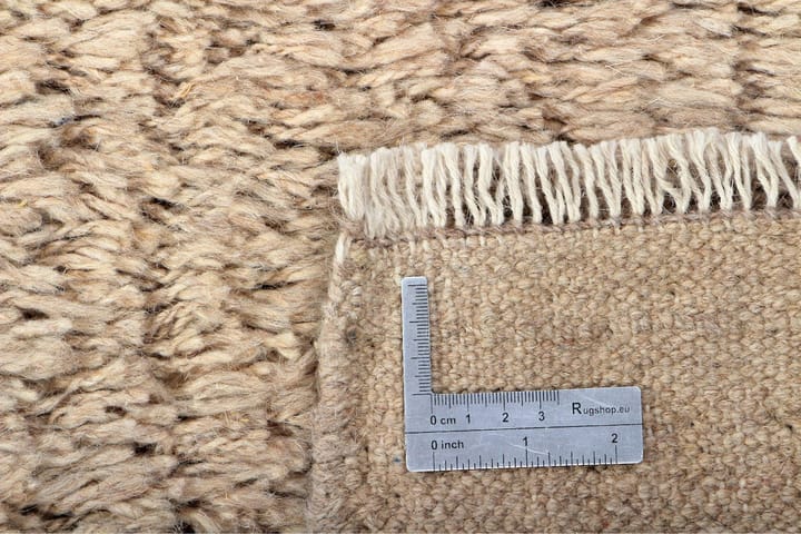 Käsinsolmittu Persialainen Villamatto 200x302 cm Gabbeh Shir - Beige - Kodintekstiilit & matot - Matto - Itämainen matto - Persialainen matto