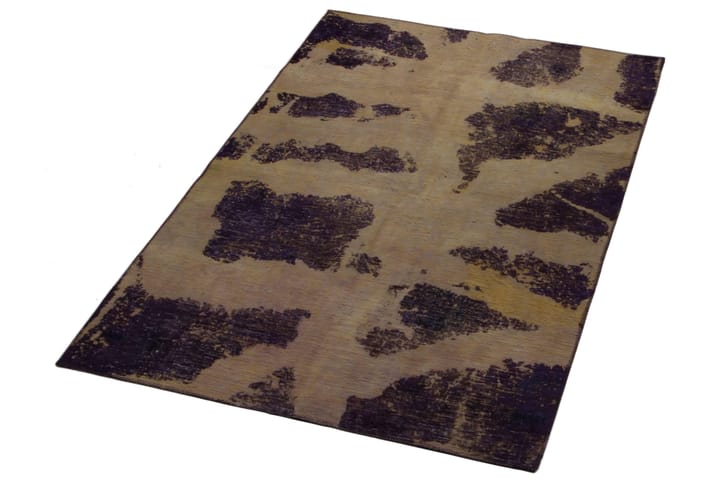 Käsinsolmittu Persialainen matto 133x205 cm Vintage - Beige / Violetti - Kodintekstiilit & matot - Matto - Itämainen matto - Persialainen matto