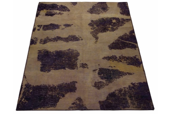 Käsinsolmittu Persialainen matto 133x205 cm Vintage - Beige / Violetti - Kodintekstiilit & matot - Matto - Itämainen matto - Persialainen matto