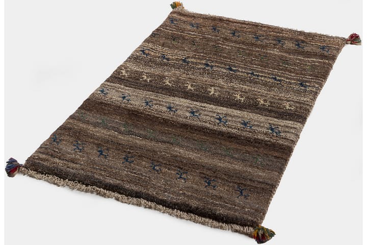 Käsinsolmittu Persialainen Matto 78x126 cm Gabbeh Shiraz - Monivärinen - Kodintekstiilit & matot - Matto - Itämainen matto - Persialainen matto