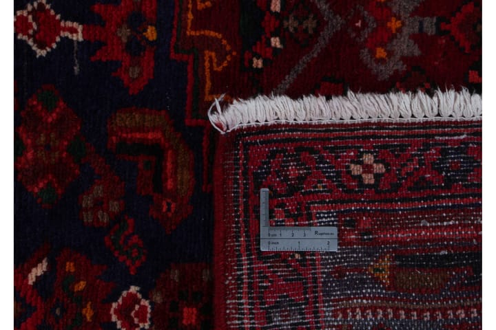Käsinsolmittu persialainen matto 128x207 cm - Punainen/Ruskea - Persialainen matto - Itämainen matto