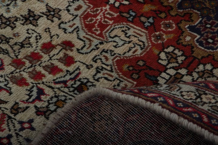 Käsinsolmittu Persialainen Matto Varni 108x142 cm Kelim - Pyöreät matot - Persialainen matto - Yksiväriset matot - Itämainen matto - Kumipohjamatot - Käsintehdyt matot - Pienet matot - Iso matto