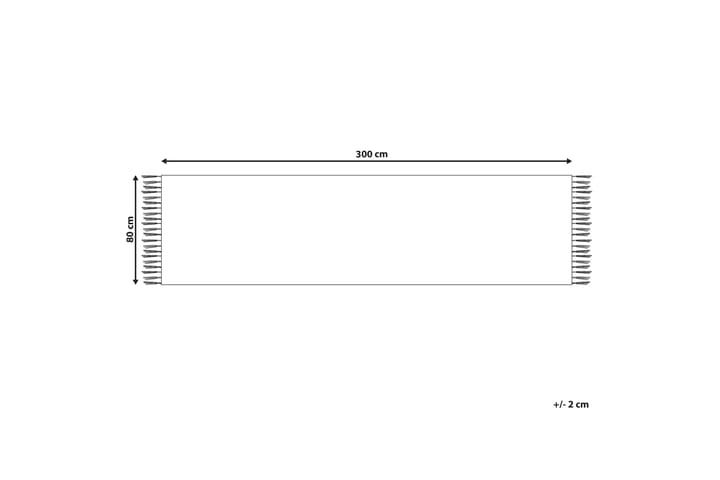 Kelimmatto Alapars 80x300 cm - Punainen - Kodintekstiilit & matot - Matto - Itämainen matto - Kelim-matto