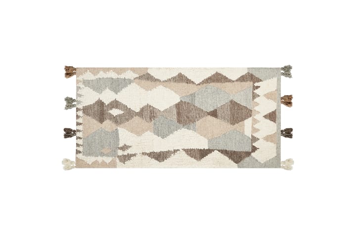 Kelimmatto Aralez 80x150 cm - Beige - Kodintekstiilit & matot - Matto - Itämainen matto - Kelim-matto