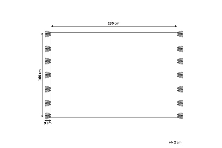 Kelimmatto Aratashen 160x230 cm - Harmaa - Kodintekstiilit & matot - Matto - Itämainen matto - Kelim-matto