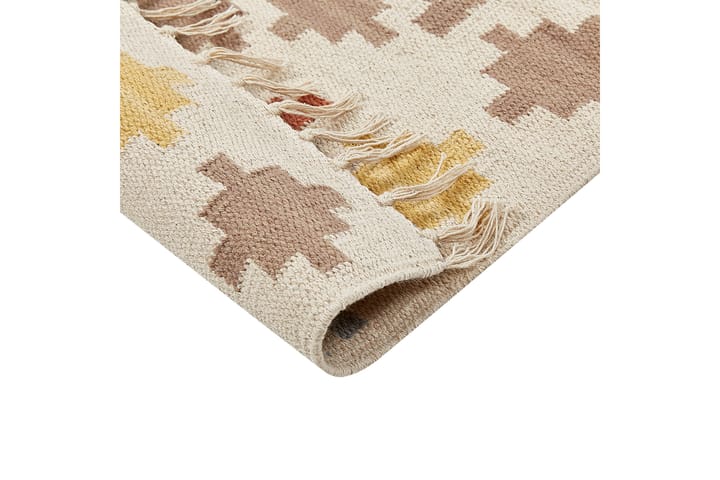 Kelimmatto Atan 160x230 cm - Beige - Kodintekstiilit & matot - Matto - Itämainen matto - Kelim-matto