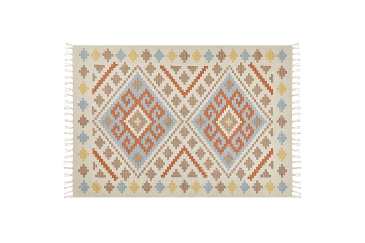 Kelimmatto Atan 160x230 cm - Beige - Kodintekstiilit & matot - Matto - Itämainen matto - Kelim-matto