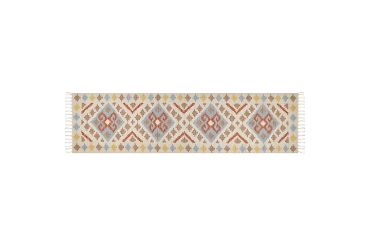 Kelimmatto Atan 80x300 cm - Beige - Kodintekstiilit & matot - Matto - Itämainen matto - Kelim-matto