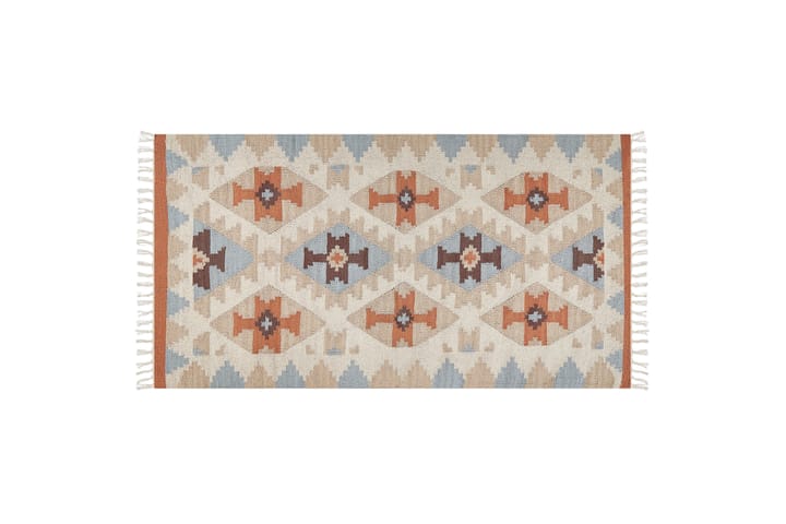 Kelimmatto Dilijan 80x150 cm - Beige - Kodintekstiilit & matot - Matto - Itämainen matto - Kelim-matto