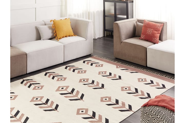 Kelimmatto Niavan 200x300 cm - Beige - Kelim-matto