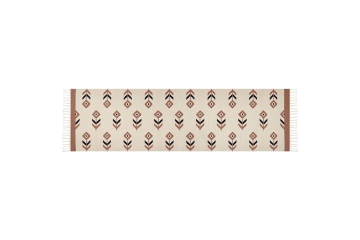 Kelimmatto Niavan 80x300 cm - Beige - Kelim-matto