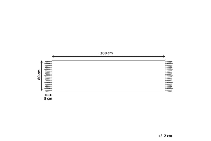 Kelimmatto Niavan 80x300 cm - Beige - Kodintekstiilit & matot - Matto - Itämainen matto - Kelim-matto