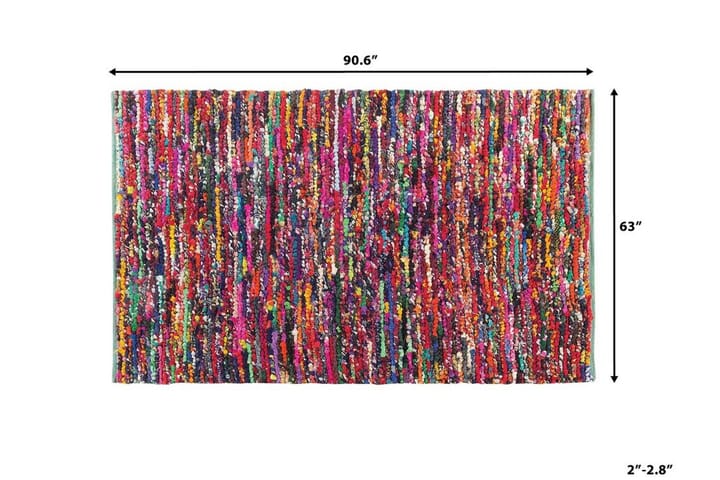 Matto Bafra 160x230 cm - Monivärinen - Kodintekstiilit & matot - Matto