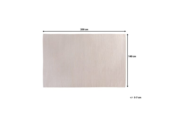 Matto Derince 140x200 - Beige - Kodintekstiilit & matot - Matto