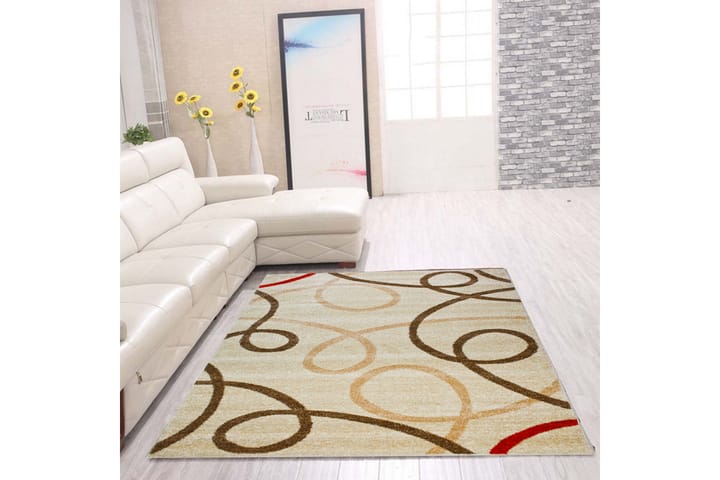 Matto Foggia 80x120 Norsunluu/Beige - D-sign - Kodintekstiilit & matot - Matto