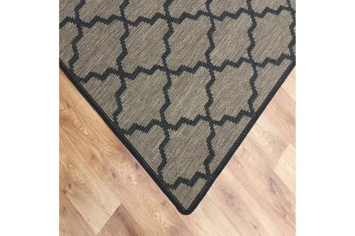 Matto Sisal 160x230 - Ruskea/Musta - Kodintekstiilit & matot - Matto