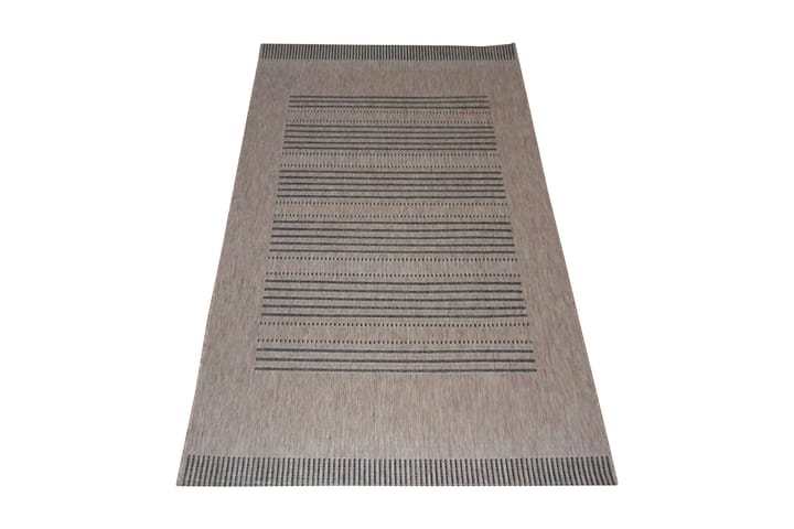 Matto Sisal 200x290 - Musta/Beige - Pyöreät matot - Käsintehdyt matot - Yksiväriset matot - Kumipohjamatot - Matto - Pienet matot - Iso matto