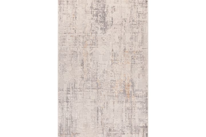 Marlyn Käytävämatto 80x300 cm Suorakaide - Harmaa/Beige/Ruskea - Kodintekstiilit & matot - Matto - Moderni matto - Käytävämatto