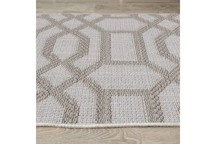 Maltina Puuvillamatto 100x150 cm Suorakaide - Harmaa - Kodintekstiilit & matot - Matto - Moderni matto - Puuvillamatto