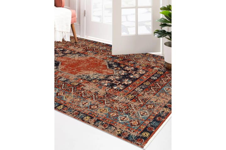 Anatolia Wiltonmatto 120x180 cm Suorakaide - Monivärinen - Kodintekstiilit & matot - Matto - Moderni matto - Wilton-matto