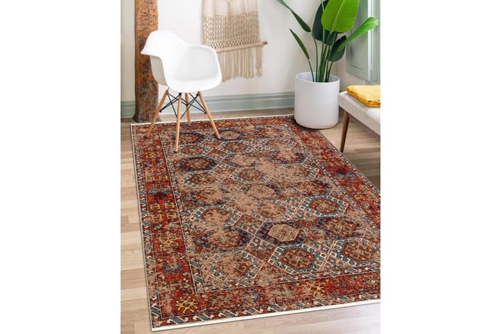 Nomad Wiltonmatto 120x180 cm Suorakaide - Monivärinen - Kodintekstiilit & matot - Matto - Moderni matto - Wilton-matto