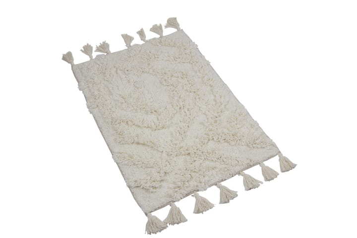 Mitzi Puuvillamatto 80x250 cm Suorakaide - Beige - Kodintekstiilit & matot - Matto - Moderni matto - Puuvillamatto