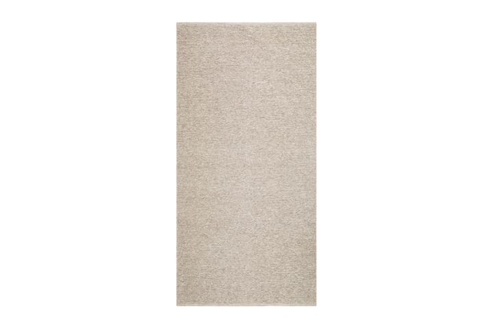 Dalarö villamatto 75x150 cm suorakaide - Beige - Kodintekstiilit & matot - Matto - Moderni matto - Villamatto