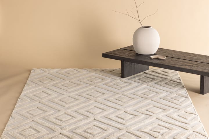 Nukkamatto Pia 200x290 cm - Beige - Kodintekstiilit & matot - Matto - Moderni matto - Nukkamatto