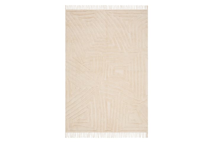 Marocko puuvillamatto 200x300 cm - Kerma - Kodintekstiilit & matot - Matto - Moderni matto - Puuvillamatto