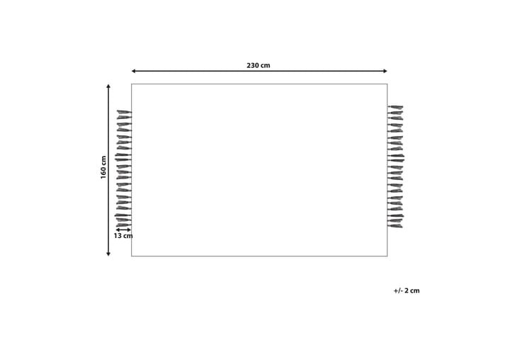 Juuttimatto Karkin 160x230 cm - Beige - Kodintekstiilit & matot - Matto - Moderni matto - Juuttimatto & Hamppumatto