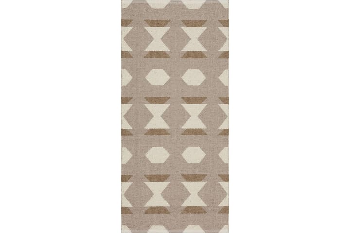 Eteismatto Disa Mixed 70x400 cm Beige - Horredsmattan - Kodintekstiilit & matot - Matto - Moderni matto - Käytävämatto