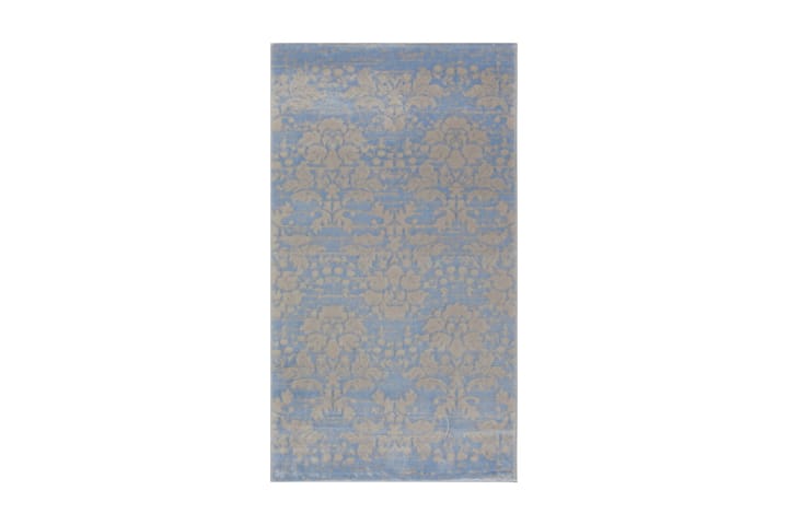 Matto Pierre Cardin Diamond 80x150 - Sininen - Käytävämatto - Yksiväriset matot - Kumipohjamatot - Pyöreät matot - Käsintehdyt matot - Pienet matot - Iso matto